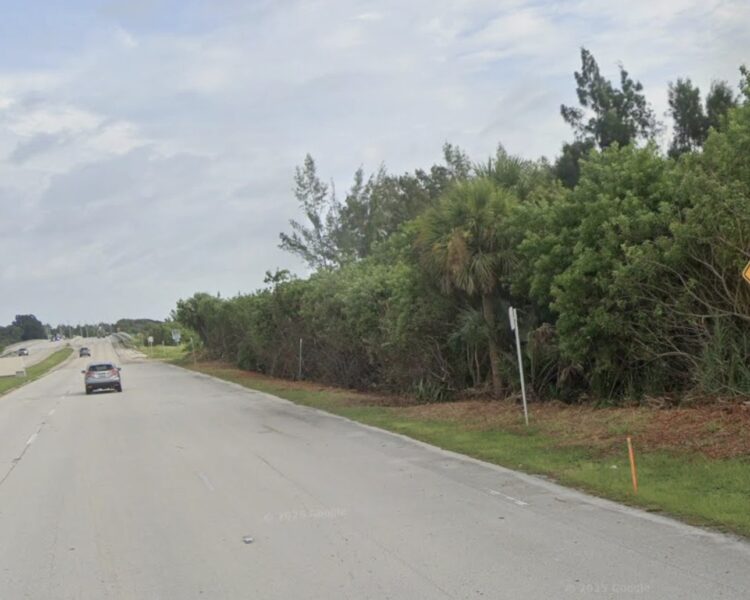 US-1 near the Sebastian River Bridge