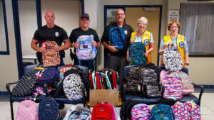 Sebastian Police Department's School Supply Drive