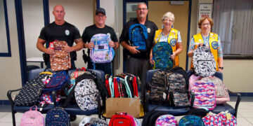 Sebastian Police Department's School Supply Drive