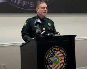 Indian River County Sheriff Eric Flowers