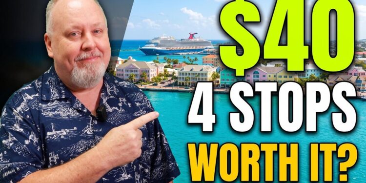 Nassau Cruise Port on a BUDGET: $40, 4 Stops, WORTH IT?