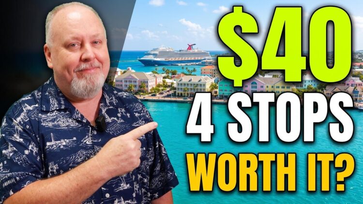 Nassau Cruise Port on a BUDGET: $40, 4 Stops, WORTH IT?