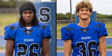 Jeremiah Pierce (left) and -Eli Weather (right)ly