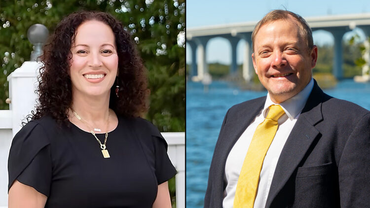 Jackie Rosario (left) and Tom Lange (right)