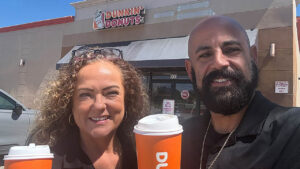 Danny and Audrey Figueiredo, who own all nine Dunkin’ locations in Indian River County