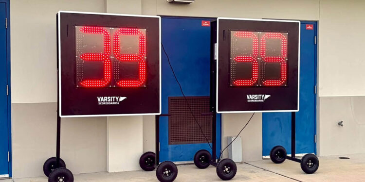 New game clocks at Sebastian River High School