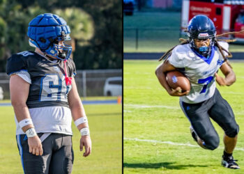Ryder Luzader (left) and Antoine White (right)
