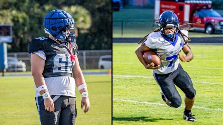 Ryder Luzader (left) and Antoine White (right)