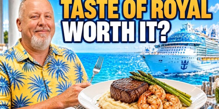 Taste of Royal Lunch on Icon of the Seas - WORTH IT? + Kitchen Tour