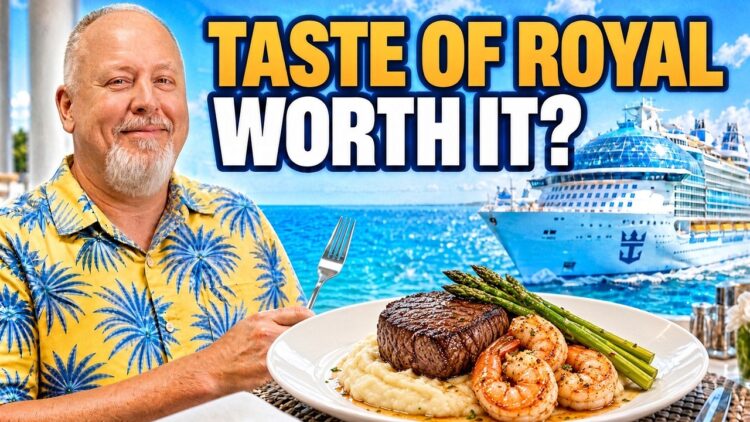 Taste of Royal Lunch on Icon of the Seas - WORTH IT? + Kitchen Tour