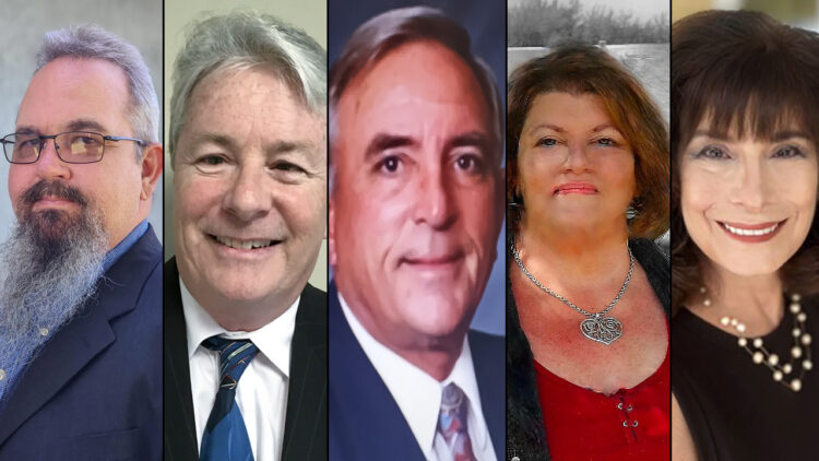 Robert Gable, Damien Gilliams, Richard Gillmor, Matthews and Deborah Shellenberger